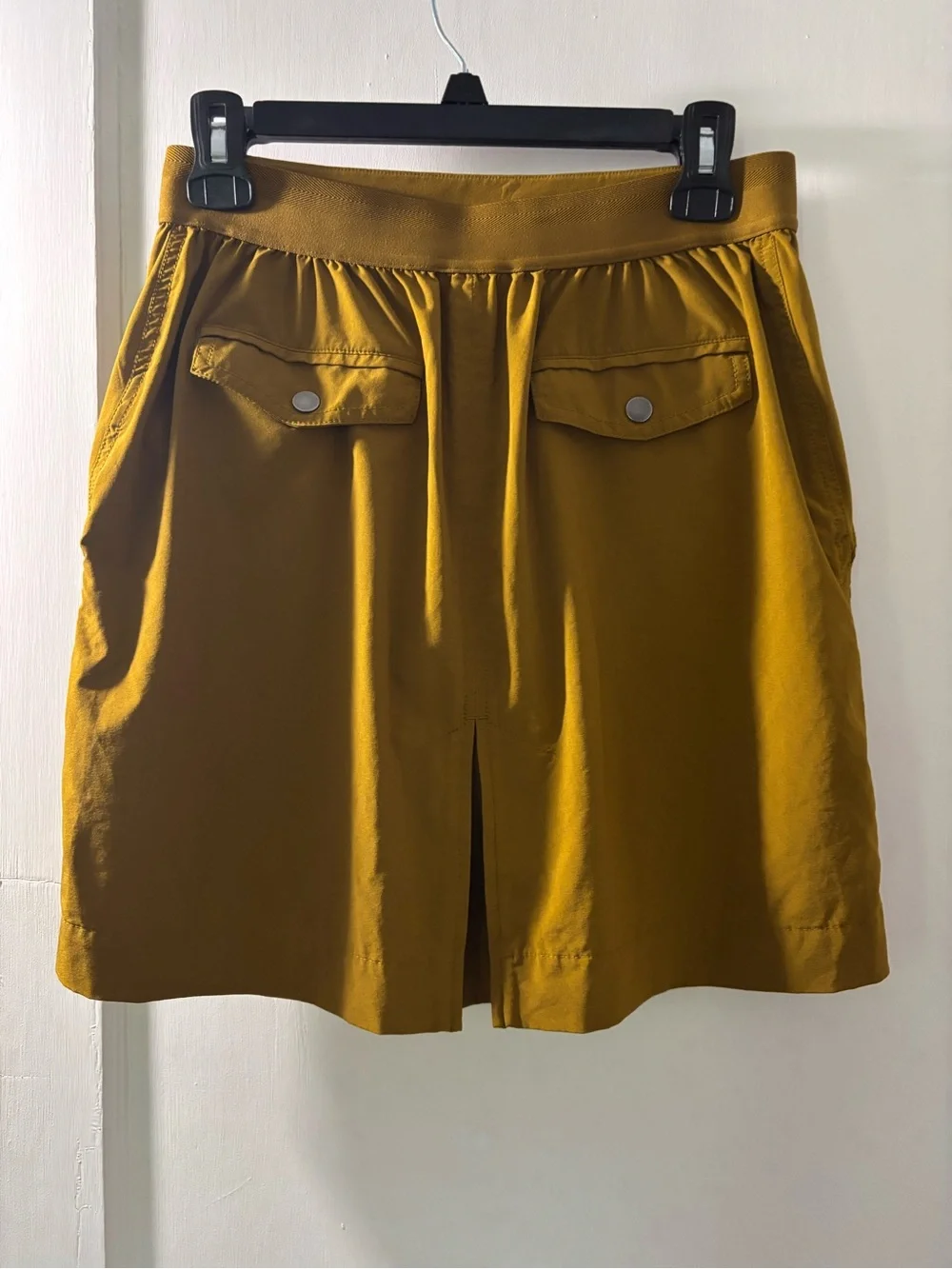 Women's Mustard Yellow Utility Skort